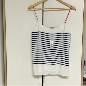Banana Republic Navy Striped Camisole